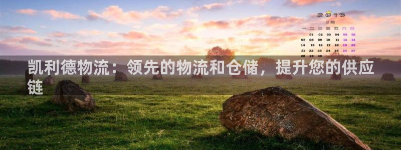 28圈大舞台：凯利德物流：领先的物流