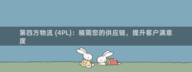 28圈电子：第四方物流 (4PL)：精简您的供应链，提升客户